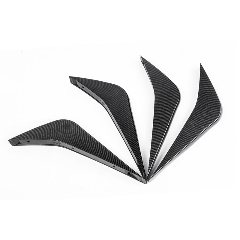 Chevrolet Corvette C7 Add-On Rear Diffuser Fins (2014–2019)